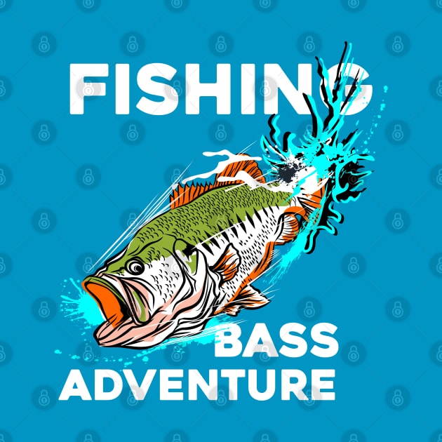 FISHING BASS ADVENTURE by beanbeardy