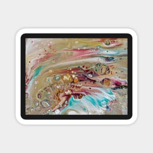 Abstract seascape Magnet