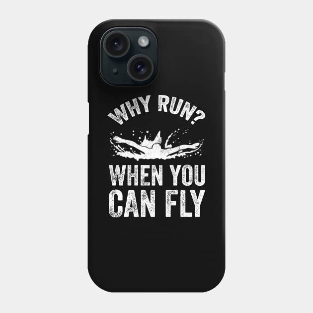 Why run when you can fly Phone Case by captainmood