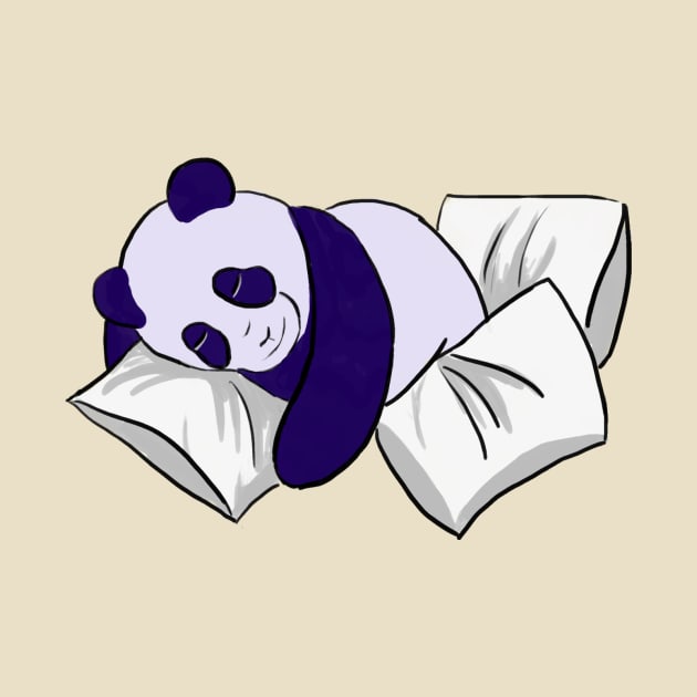 Sleeping Panda by joyfuljennyberry