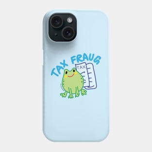 Tax fraud frog pun Phone Case