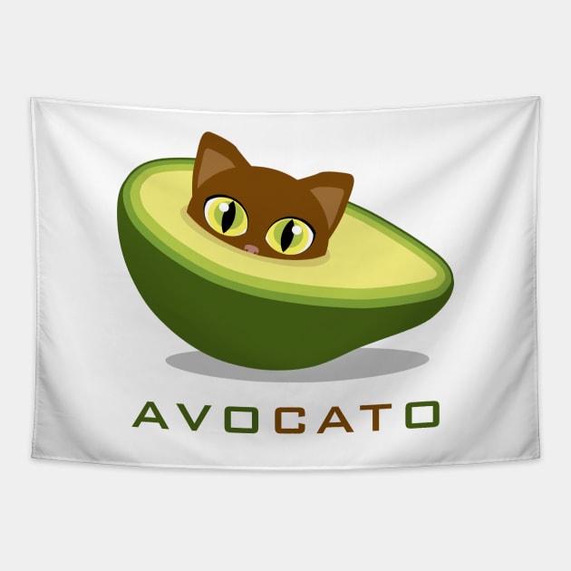 Avocato Tapestry by MaplewoodMerch