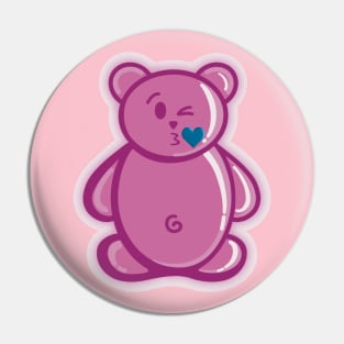 I’m Beary Squishy - Funny Gummy Pin