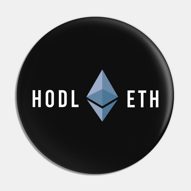 HODL ETH Pin by mangobanana