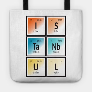 Istanbul City | Periodic Table Tote