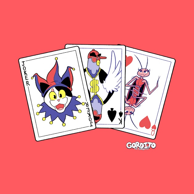 Card Trio - Hand by Gorditothebodegacat