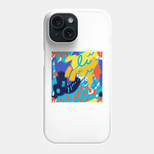 Tropical Abstract Delight Phone Case