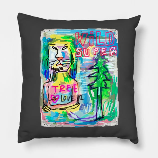 Super Wild Pillow by martinussumbaji