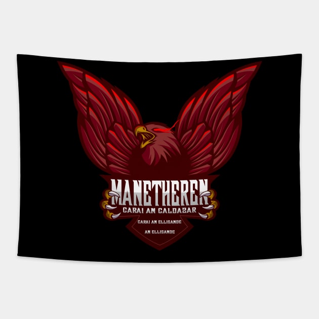 Red Eagle of Manetheren Tapestry by Mandra