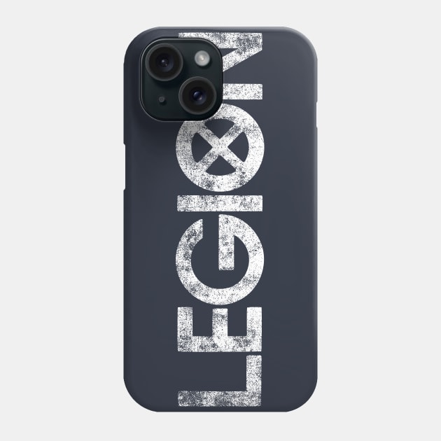 Legion white emblem Phone Case by happyantsstudio