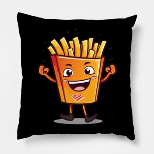 kawaii french fries T-Shirt cute potatofood Pillow