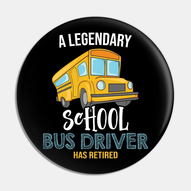 A legendary School bus driver has retired Pin by Shirtbubble