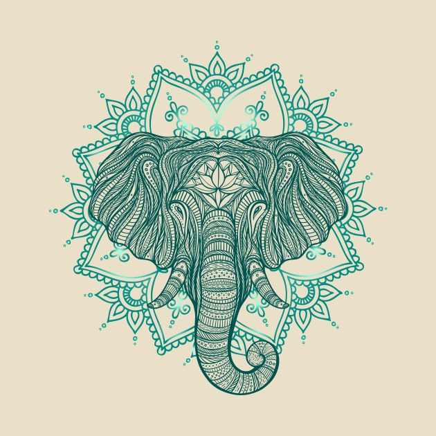 Bohemian Elephant by FontfulDesigns