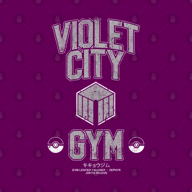 Violet City Gym by huckblade