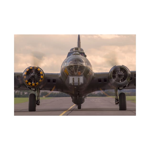 B-17 taxies back by captureasecond
