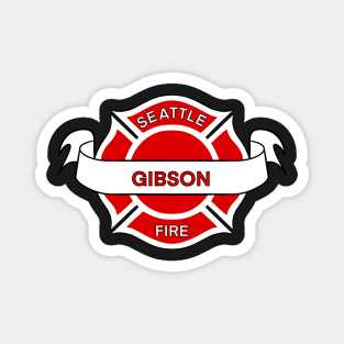 Seattle Fire Department Badge | Station 19 Gibson Magnet