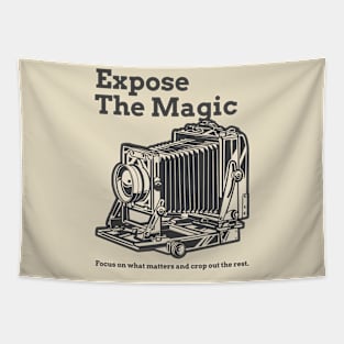 Photographer Camera Expose The Magic Tapestry