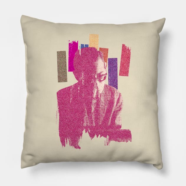 Bill Evans Pillow by HAPPY TRIP PRESS