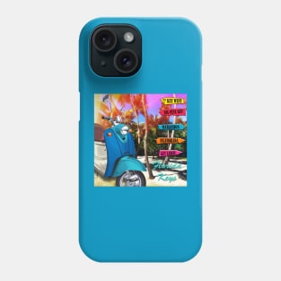 Scoot'n in The Keys Phone Case