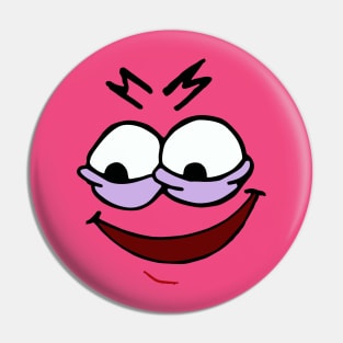 Evil Patrick Face Pin