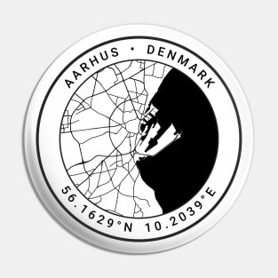 Aarhus Map Pin