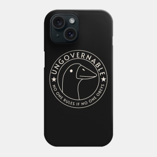 Become Ungovernable Phone Case