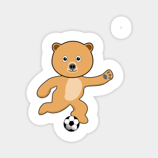 Bear and Soccer Magnet