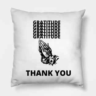 Be grateful Pillow