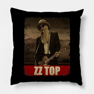 ZZ Top - New RETRO STYLE Pillow