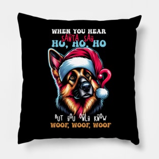 German Shepherd Dog Funny Gift for Dog lovers Pillow