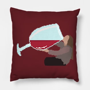 WINE WOMAN Pillow