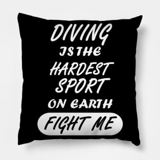 Scuba Diving Sea Girls Dolphin Turtle Pillow