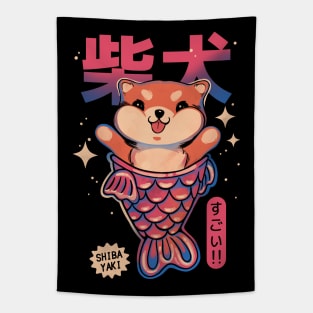 Shiba Yaki Tapestry