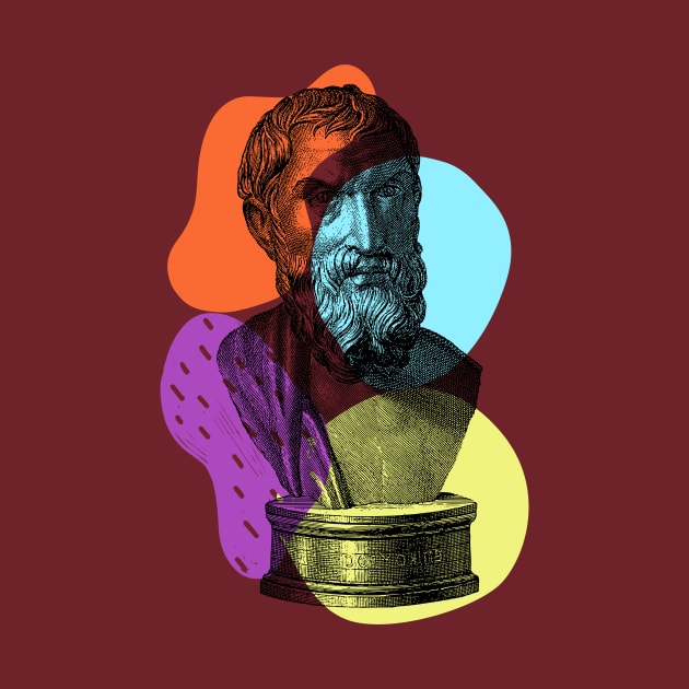 Epicurus the Greek Philosopher by 45 Creative Club