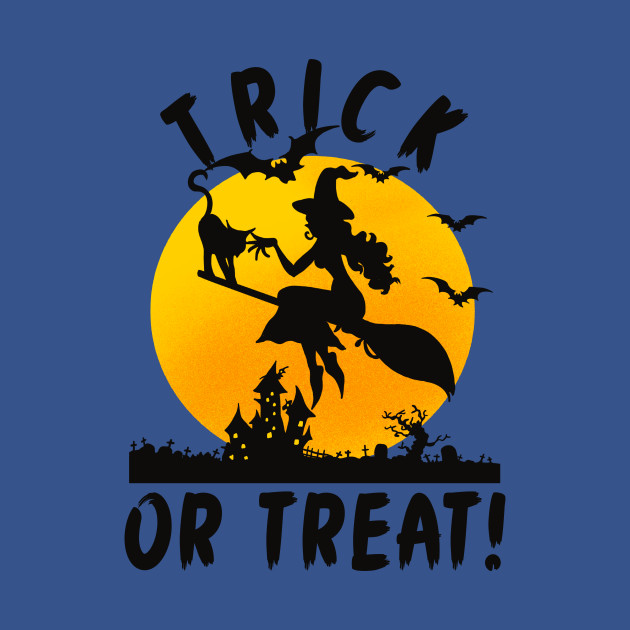 Discover Halloween Trick Or Treat Halloween Witch - Scary - T-Shirt