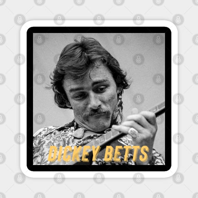 Dickey Betts Magnet by LivingCapital 