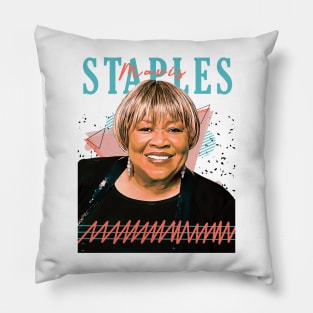 Mavis Staples Fan Art Retro Design // Vintage Pillow