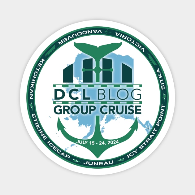 DCL Blog Group Cruise V - Alaska Magnet by Disney Cruise Line Blog