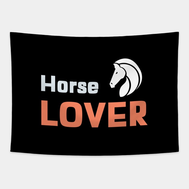 horse lover gift Tapestry by Motivation King