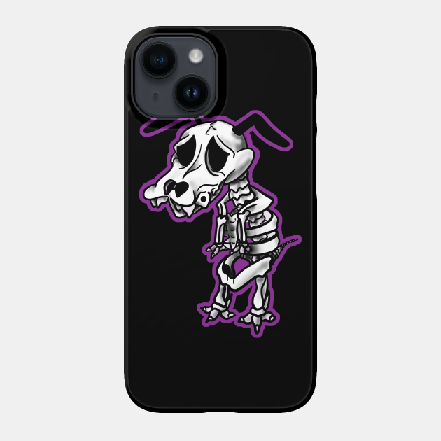 Skeleton of Courage - Courage The Cowardly Dog - Phone Case | TeePublic Skeleton of Courage - Courage The Cowardly Dog - Phone Case | TeePublic