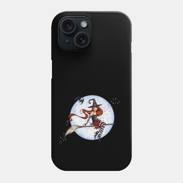 Moonlight Ride Phone Case by AmyBrownArt