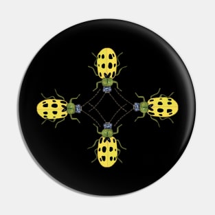 Bugs art Pin