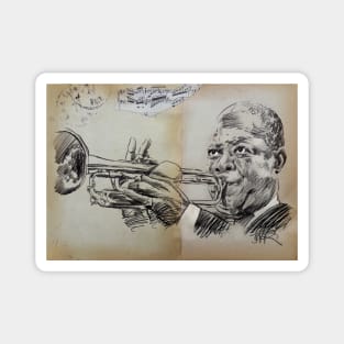 Satchmo Magnet