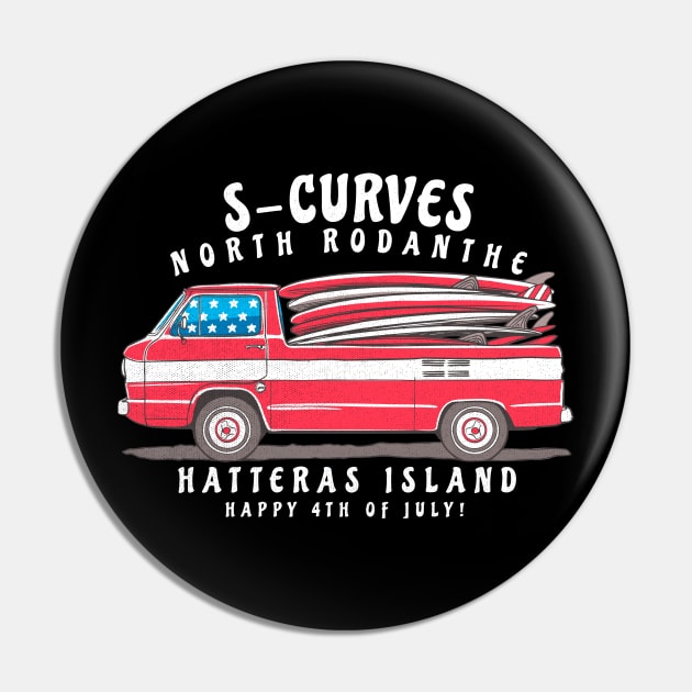 S-Curves Rodanthe, NC Summer Sunglasses on the Fourth Pin by Contentarama