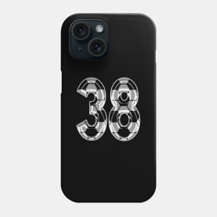 Soccer Number 38 Soccer Jersey #38 Soccer Mom Player Fan Phone Case