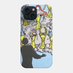 Seven of Cups Tarot Phone Case