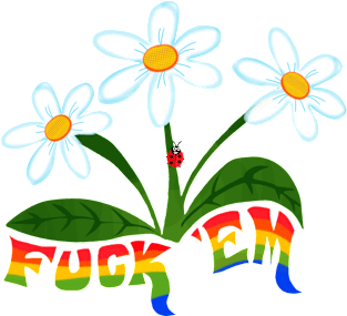 Fuck 'em Flowers Magnet