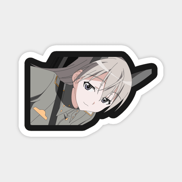 Smug Eila Magnet by KokoroPopShop