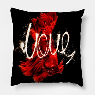 LOVE RED Pillow