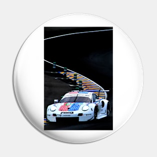 Porsche 911 RSR no93 24 Hours of Le Mans 2019 Pin